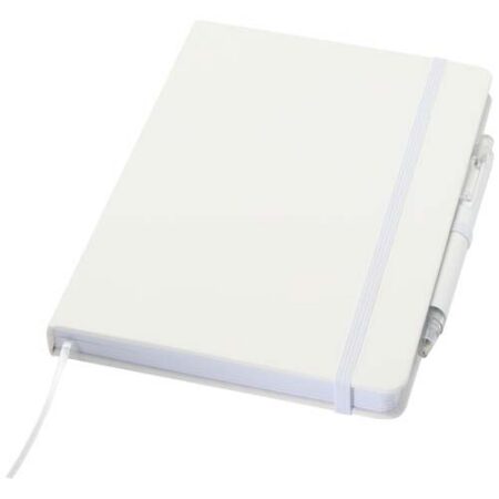 Spectrum A5 recycled notebook and ballpoint pen set