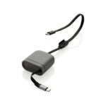 Spira RCS recycled retractable 100W fast charging cable
