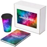 Keswick gift set – Novella Brontë notebook and Americano tumbler