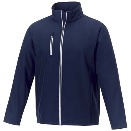Orion men's GRS recycled softshell jacket